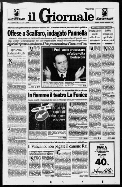 Il giornale : quotidiano del mattino